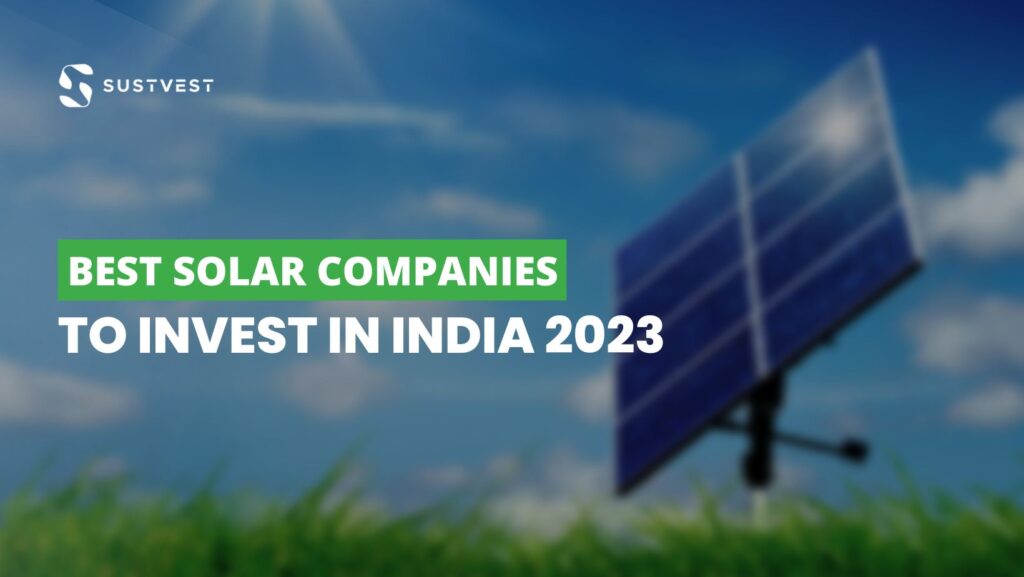 What are the best solar companies to invest in