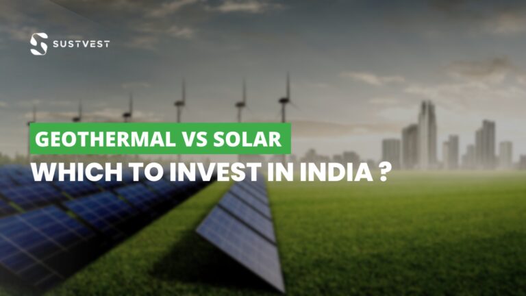 geothermal vs. solar heating which to invest in India