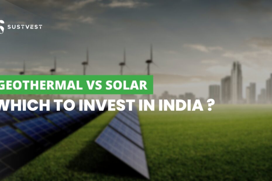 geothermal vs. solar heating which to invest in India