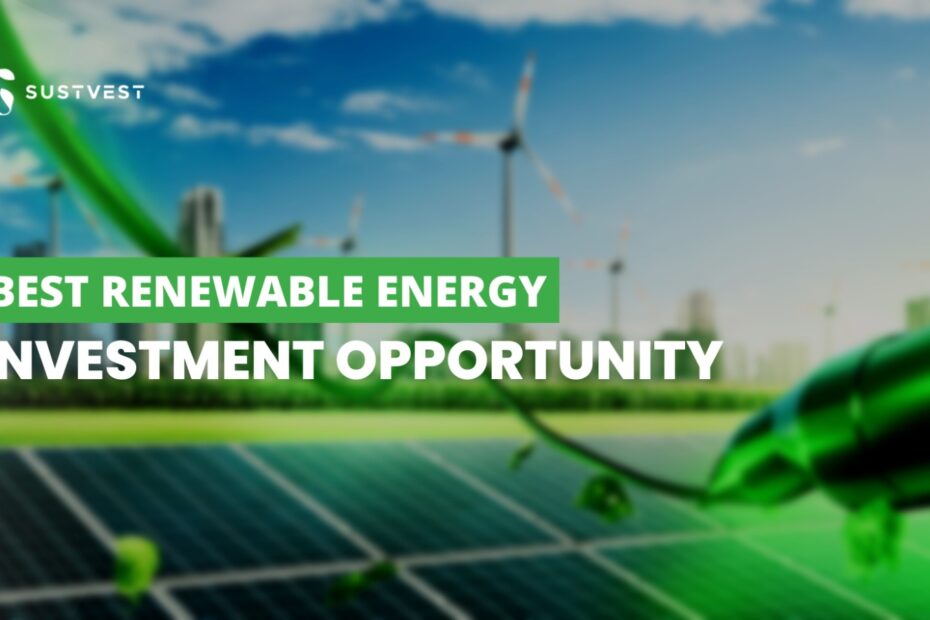 Renewable energy investment opportunity