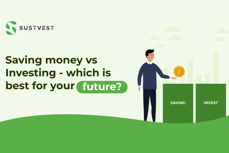 Saving money vs investing