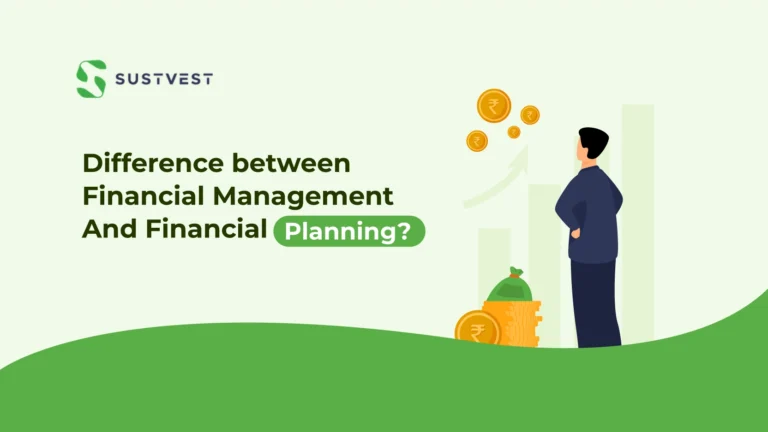 difference between financial management and financial planning