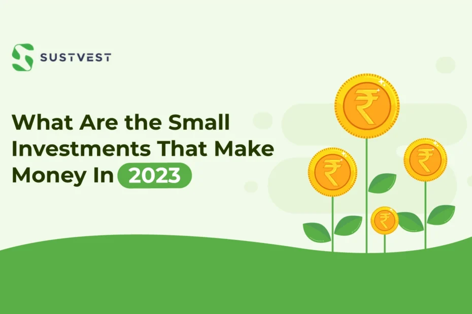 Small Investments That Make Money