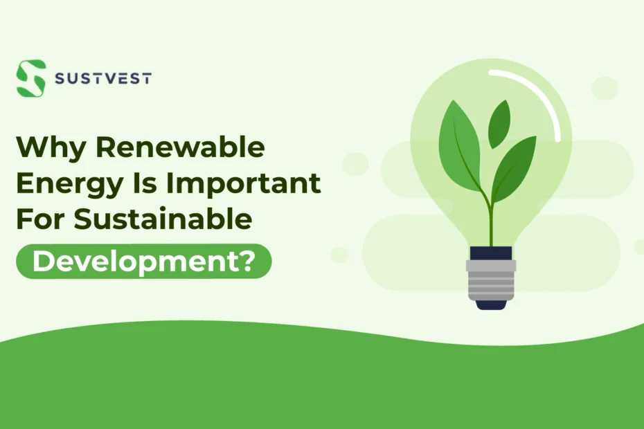 Renewable energy for sustainable development