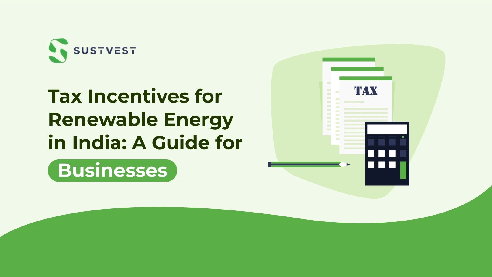 Tax Incentives For Renewable Energy In India