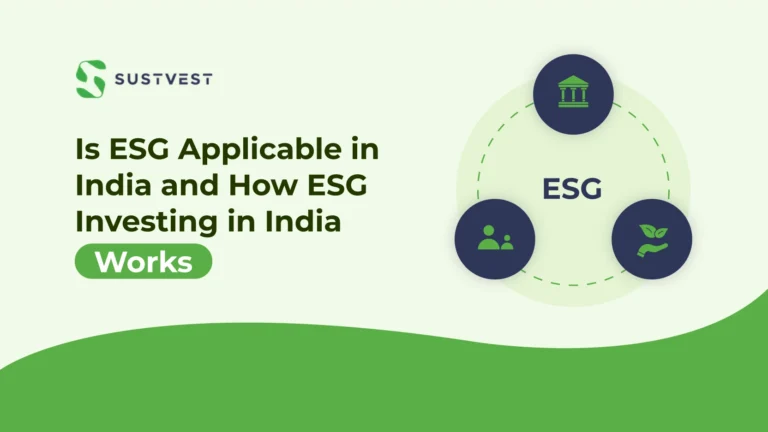 ESG Investing in India