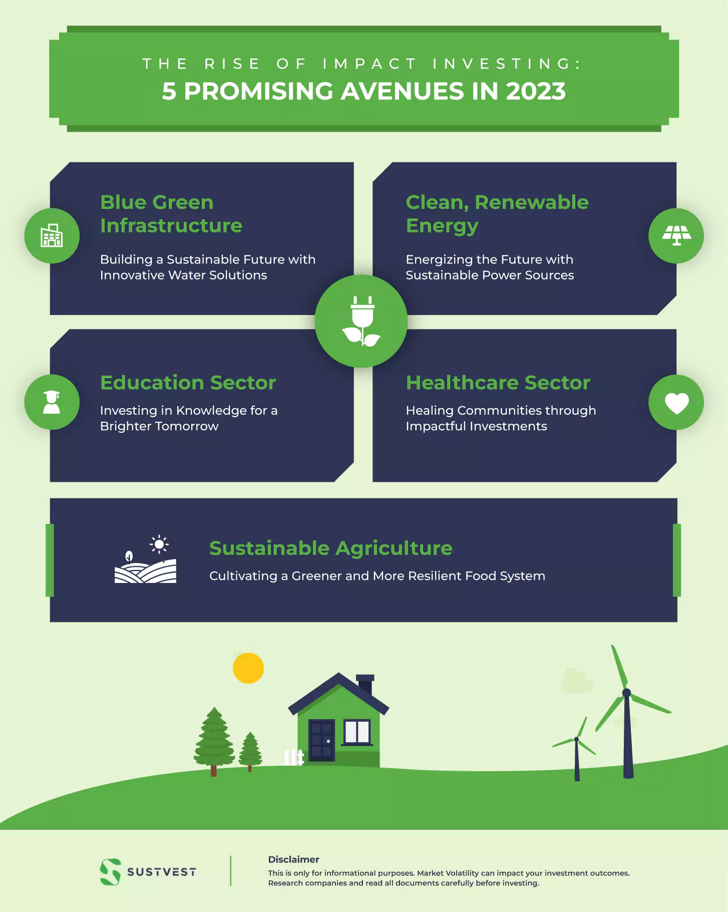 Investment avenues of impact investing