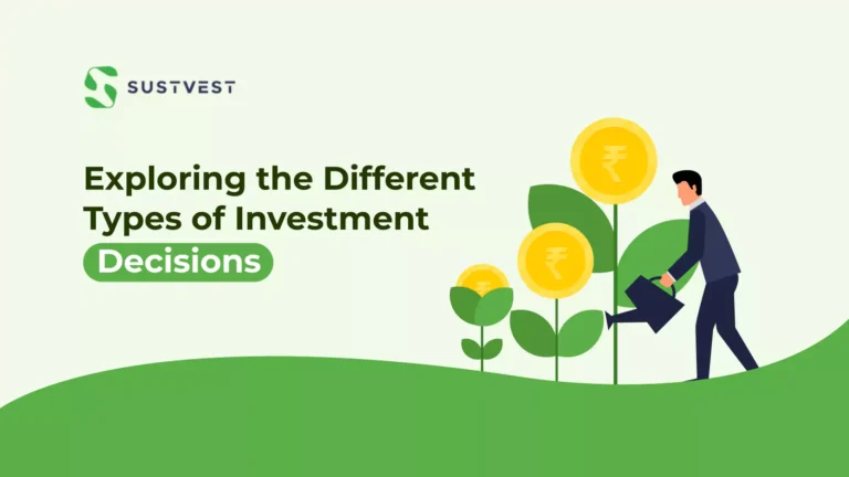 Types of investment decision