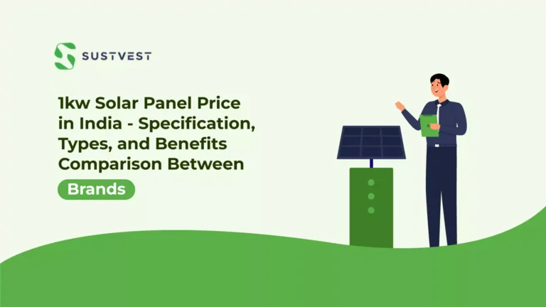 1kw solar panel price in India