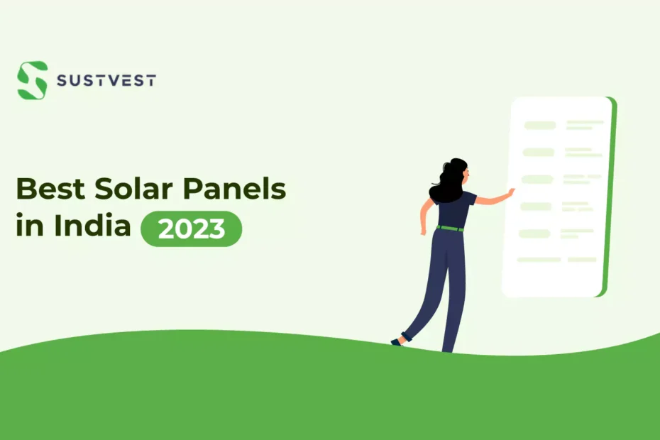 Best solar panels in India