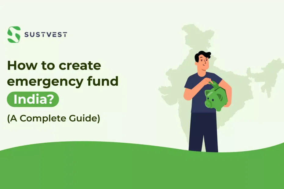 how to create emergency fund India