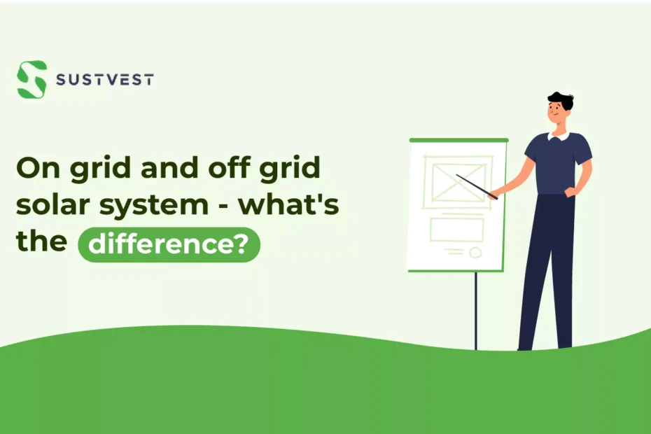 On-grid and off-grid solar system