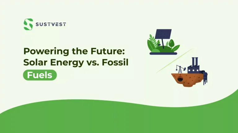 solar energy vs. fossil fuels