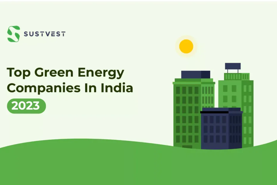 Green energy companies in India