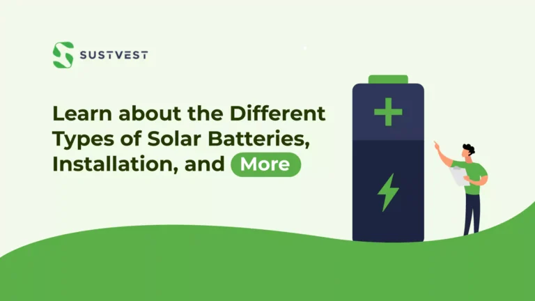 types of solar batteries